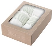 Zestaw ręczników Trevor 3szt. white green