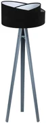 Lampa stojąca GEMSTONE czarna/szara BPS KONCEPT