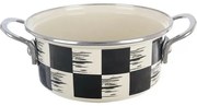 Orion Emaliowany rondel Szachownica Lem, 1,6 l,średnica 18 cm, śred. 18 cm