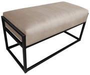 Ławka KAYA LOFT MG09 pufa podnóżek metal