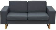 Ciemnoszara 2-osobowa sofa A7-G83