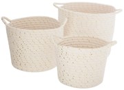 Koszyki do przechowywania, 3 sztuki