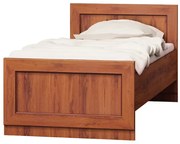 Pojedyncze łóżko 90x200 dąb stuletni S0-L27