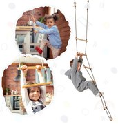 Drabinka linowa dla dzieci w wieku 3-9 lat