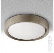 Brilagi - Ściemnialna oprawa LED MATTEO LED/48W/230V 3000-6500K śr. 41 cm taupe + pilot