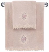 Ręcznik kąpielowy DESTAN 85x150 cm z koronką Proszkowa