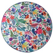Dywanik łazienkowy Foutastic Wild Garden Circle, ø 100 cm