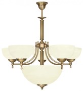 Mosiężny żyrandol V-S6A