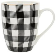 Florina Kubek porcelanowy winter glam grid, 340 ml