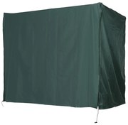 Outsunny Pokrowiec na Huśtawkę Ogrodową Zielony Wodoodporny Ochrona UV Tkanina Oxford 205x124x164cm | Aosom PL