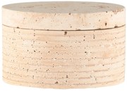 Cementowy pojemnik z wieczkiem ALEX, 13 x 8 cm