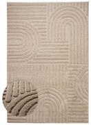 Dywan nowoczesny 3D Arc beżowy 80 cm x 150 cm