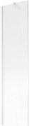 Mexen Next parawan nawannowy 1-skrzydłowy 50 x 150 cm, prążki, biały - 895-050-000-00-09-20