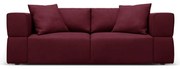 Bordowa sofa 214 cm Esther – Milo Casa
