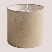 Lniany Abażur Arlina Nature & Ø30 Cm - ↑30 Cm - Sklum