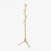Stojak Na Ubrania Z Drewna Russ Miel - Sklum