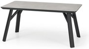 HALIFAX stół MDF jasny beton prostokątny 160/90/76 loftowy 6 osobowy