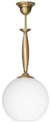 Elegancka złota lampa wisząca z kulą QC-S1D
