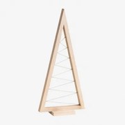 Choinka Z Drewna Sosnowego Elwood Naturalna & ↑60 Cm - Sklum