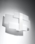 Kinkiet CELIA szklany biały SOLLUX  LIGHTING