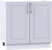 Szafka pod zlew 80 NATALIA D80 ZL jasnoszara mat STOLKAR