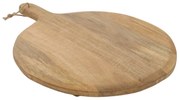 Okrągła deska do serwowania z drewna mango, Ø 47 cm