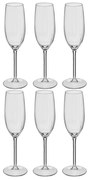 Kieliszki do szampana VOLTA, 6 sztuk x 210 ml
