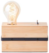 Brilliant - Lampa stołowa BENNY 1xE27/40W/230V bambus