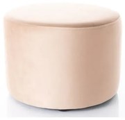 Pufa DOTI A VELVET beżowa SIGNAL