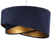 Granatowo-złota lampa wisząca glamour - EX985 E8-L48