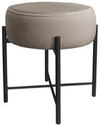 Taboret Pola noga metalowa czarna MG09