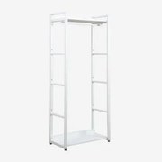 Wieszak Na Ubrania Z Stali I Mdf Ariaster Biała - Sklum