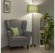 Brilagi - Lampa stojąca LED CERIA 1x E27/40W/230V Ø 45 cm zielona/matowy chrom