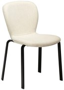 Kremowe tapicerowane krzesło Heap – DAN-FORM Denmark