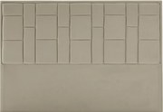 Zagłówek do łóżka 160 cm - Welur - Taupe - HERMINE