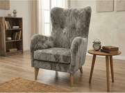 Elegancki fotel Roland z profilowanym siedziskiem i oparciem