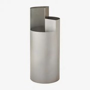 Stojak Na Parasole Ze Stali Nierdzewnej Giovanni Szczotkowana Szarość - Sklum