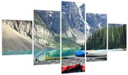 Obraz - Moraine Lake (125x70 cm)