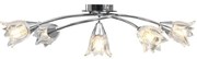 Lampa sufitowa z kloszami w formie kwiatów - 4X EX214 W2-S07