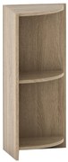 Biblioteczka narożna TEMPO ASISTENT 014, dąb sonoma