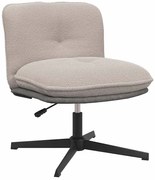 Jasnoszary nowoczesny fotel obrotowy Z0-R58