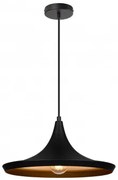 Lampa Sufitowa Krhas Czarna - Sklum
