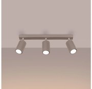 Brilagi - Oświetlenie punktowe CRESTO 3xGU10/10W/230V taupe