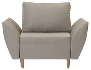 Fotel ALI z funkcją spania Beżowy