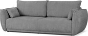 Nowoczesna sofa Loren z funkcją spania 238x102x91 cm – szara Raven 7