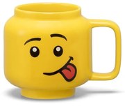Żółty ceramiczny kubek dla dzieci 255 ml Head – LEGO®