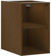 Mexen Box-A szafka otwarta z półką 30 cm, orzech - 91AX2-0300-470-0-86
