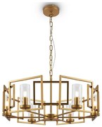 Maytoni H009PL-06G - Żyrandol na łańcuchu BOWI 6xE14/40W/230V