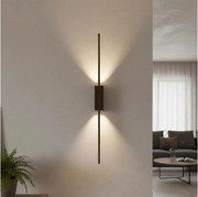 Kinkiet LED AISHA LED/12W/230V 4000K 80 cm czarny