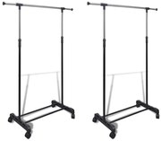 Regulowany Zestaw Wieszaków Na Kółkach D8-G91